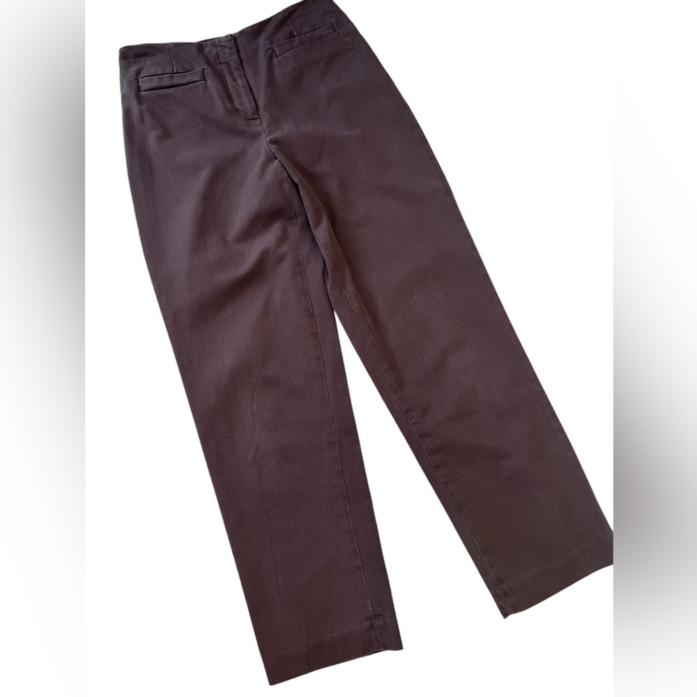 Talbots Straight Leg Pants Brown Size 4